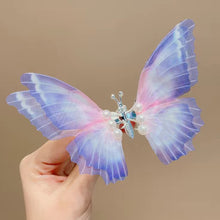 Load image into Gallery viewer, Butterfly Pearl Hair Clip Women Moving Wings Hair Accessories Girls Gradient Color Dreamlike Hairpin Children Lovely Barrettes Kids Styling
