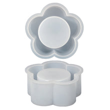 Load image into Gallery viewer, Plum Candlesticks Silicone Molds DIY Cement Tealight Holder Plaster Mould Aromatherapy Candle Mold

