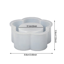 Load image into Gallery viewer, Plum Candlesticks Silicone Molds DIY Cement Tealight Holder Plaster Mould Aromatherapy Candle Mold
