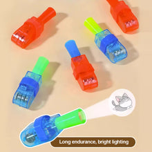 Load image into Gallery viewer, Children's Finger Projection Light Light-up Rings Cartoon Pictures Electronic Gifts Luminous Hand Ring Kids Toys
