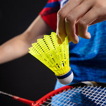 Load image into Gallery viewer, 3PCS Nylon Badminton Table Fiber Ball Head Flight Stability Resistance Strong Outdoor Training Entertainment Badminton Supplies
