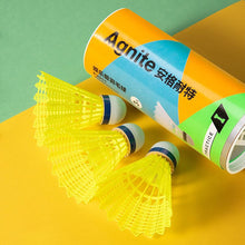 Load image into Gallery viewer, 3PCS Nylon Badminton Table Fiber Ball Head Flight Stability Resistance Strong Outdoor Training Entertainment Badminton Supplies
