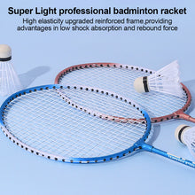 Load image into Gallery viewer, Fantasy Badminton Racket Set Professional Ultralight Iron Alloy Competition Training Racket Beatable Durable Sporting Goods
