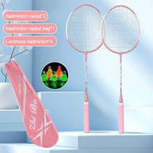 Load image into Gallery viewer, Fantasy Badminton Racket Set Professional Ultralight Iron Alloy Competition Training Racket Beatable Durable Sporting Goods
