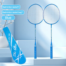 Load image into Gallery viewer, Fantasy Badminton Racket Set Professional Ultralight Iron Alloy Competition Training Racket Beatable Durable Sporting Goods

