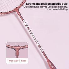 Load image into Gallery viewer, Fantasy Badminton Racket Set Professional Ultralight Iron Alloy Competition Training Racket Beatable Durable Sporting Goods
