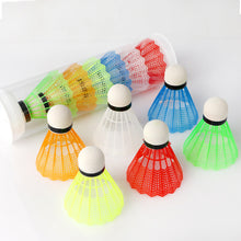 Load image into Gallery viewer, 6PCS/12PCS Children's Color Plastic Badminton Durable Training Special Badminton Outdoor Sports Entertainment Equipment
