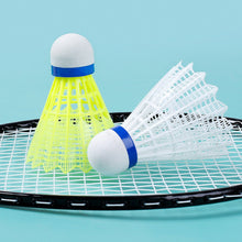 Load image into Gallery viewer, 12PCS Nylon Badminton Cork Ball Head Hollow Ball Skirt Durable Windproof Recreational Training Special Ball

