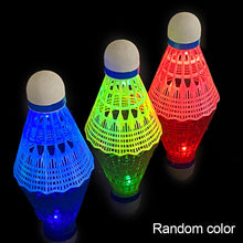 Load image into Gallery viewer, 1PC LED Luminous Nylon Badminton Elastic Foam Ball Head Durable Windproof Recreational Training Special Ball
