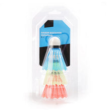 Load image into Gallery viewer, 3PCS Colorful Nylon Badminton EVA Ball Head Beatable Durable Recreational Training Badminton Supplies For Adults And Children
