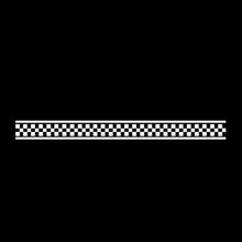 Load image into Gallery viewer, 50cm/20inch Motorcycle Checkered Racing Stripes Tank Decals Decoration Stickers DIY Fuel Tank Sticker Waterproof Accessories
