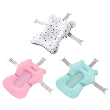 Load image into Gallery viewer, Baby Bath Seat Support Bed Newborn Bathtub Mat Infant Bath Supporter Cushion Anti-Slip Bathing Tub Pillow Nonslip Shower Cradle for 0-18 Months
