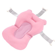 Load image into Gallery viewer, Baby Bath Seat Support Bed Newborn Bathtub Mat Infant Bath Supporter Cushion Anti-Slip Bathing Tub Pillow Nonslip Shower Cradle for 0-18 Months
