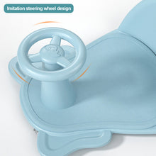 Load image into Gallery viewer, Baby Tub Seat Bathtub Pad Mat Chair Safety Anti Slip Newborn Infant Baby Care Children Cute Bathing Seat for 6-36 Months
