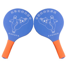 Load image into Gallery viewer, Badminton Racket Big-Headed Ball Set Thick Cartoon Three Feather Ball Racket Children Indoor Activities Props
