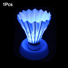 Load image into Gallery viewer, 1PC LED Night Luminoust Badminton Beatable Durable Training Special Badminton Outdoor Sports Entertainment Goose Feather Ball
