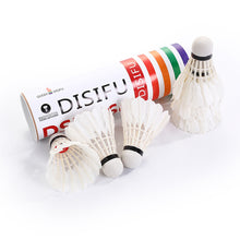 Load image into Gallery viewer, 3PCS/6PCS Duck Feather Badminton Cork Ball Head Beatable Stabilize Match Training Special Badminton
