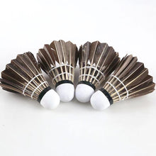 Load image into Gallery viewer, 3/6/12PCS Black Duck Feather Badminton Beatable And Durable Beginner Competition Training Badminton
