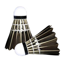 Load image into Gallery viewer, 3/6/12PCS Black Duck Feather Badminton Beatable And Durable Beginner Competition Training Badminton
