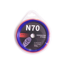 Load image into Gallery viewer, 1 Roll 0.61/0.68/0.7MM Badminton Racket String High Elastic Resistance Training Special Ball Line Badminton Racket Maintenance Accessories
