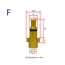 Load image into Gallery viewer, Car Wash Metal Adapter Foam Nozzle Foam Generator Foam High Pressure Washer Soap Foamer for Nilfisk Karcher Huter Elitech Lavor Kranzle
