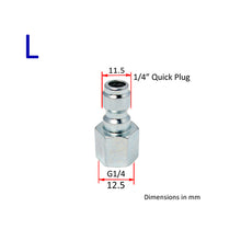 Load image into Gallery viewer, Car Wash Metal Adapter Foam Nozzle Foam Generator Foam High Pressure Washer Soap Foamer for Nilfisk Karcher Huter Elitech Lavor Kranzle
