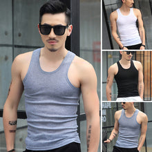 Load image into Gallery viewer, 2024 New Men's Summer Lightweight Vest Sports Casual Home Outdoor Close-Fitting Tops Breathable Quick Drying Tight Fitting Vest
