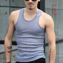 Load image into Gallery viewer, 2024 New Men's Summer Lightweight Vest Sports Casual Home Outdoor Close-Fitting Tops Breathable Quick Drying Tight Fitting Vest
