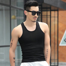 Load image into Gallery viewer, 2024 New Men's Summer Lightweight Vest Sports Casual Home Outdoor Close-Fitting Tops Breathable Quick Drying Tight Fitting Vest
