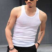 Load image into Gallery viewer, 2024 New Men's Summer Lightweight Vest Sports Casual Home Outdoor Close-Fitting Tops Breathable Quick Drying Tight Fitting Vest
