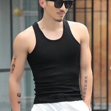 Load image into Gallery viewer, 2024 New Men's Summer Lightweight Vest Sports Casual Home Outdoor Close-Fitting Tops Breathable Quick Drying Tight Fitting Vest
