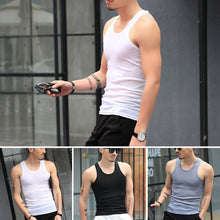 Load image into Gallery viewer, 2024 New Men's Summer Lightweight Vest Sports Casual Home Outdoor Close-Fitting Tops Breathable Quick Drying Tight Fitting Vest
