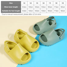 Load image into Gallery viewer, New Fashion Sandals For Babies Children Bathroom Slippers Summer Solid Color Anti Slip Soft Sole Kid Slippers Boys and Girls Cute Home Shoes

