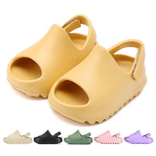 Load image into Gallery viewer, New Fashion Sandals For Babies Children Bathroom Slippers Summer Solid Color Anti Slip Soft Sole Kid Slippers Boys and Girls Cute Home Shoes
