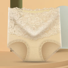 Load image into Gallery viewer, High-waisted Lace Panties For Women Ladies Sexy Mesh Panties Seamless Underwear Briefs Transparent Silk Women Cotton Health Knickers Lingerie
