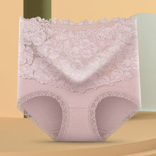 Load image into Gallery viewer, High-waisted Lace Panties For Women Ladies Sexy Mesh Panties Seamless Underwear Briefs Transparent Silk Women Cotton Health Knickers Lingerie
