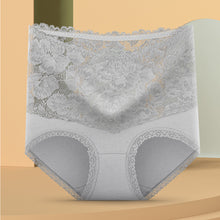 Load image into Gallery viewer, High-waisted Lace Panties For Women Ladies Sexy Mesh Panties Seamless Underwear Briefs Transparent Silk Women Cotton Health Knickers Lingerie
