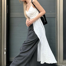 Load image into Gallery viewer, 2024 Spring Summer Dress Sleeveless White Top Holiday Vacation Dresses Women Beach Sundress Sexy White Long V-neck Vest Out of the Ordinary
