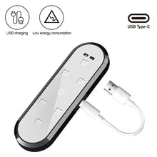 Load image into Gallery viewer, Car Door Lights Emergency Signal Lamp LED Welcome Light Control USB Charging Magnetic Auto Open Door Safe Anti-collision
