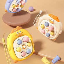 Load image into Gallery viewer, Cartoon Duck Montessori Baby Knocking Toys Mini Whack-a-Mole Pinch Finger Decompression Toy Educational Birthday Gift Toddler Toy
