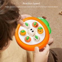 Load image into Gallery viewer, Cartoon Carrot Montessori Baby Knocking Toys Mini Whack-a-Mole Pinch Finger Decompression Toy Educational Birthday Gift Toddler Toy
