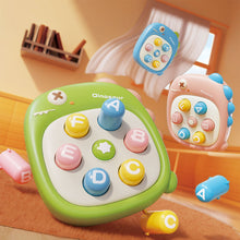Load image into Gallery viewer, Cartoon Dinosaur Montessori Baby Knocking Toys Mini Whack-a-Mole Pinch Finger Decompression Toy Educational Birthday Gift Toddler Toy
