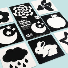Load image into Gallery viewer, 0-36M Early Education Cards Colorful Black And White Cards Color Training Visual Stimulation Flashing Cards Montessori Toddler Toys
