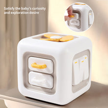 Load image into Gallery viewer, 6 in 1 Montessori Cube Toys Sensory Baby Practice Skills Toddler Busy Board Educational Learning Toys For Babies Over 6 Months
