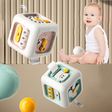 Load image into Gallery viewer, 6 in 1 Montessori Cube Toys Sensory Baby Practice Skills Toddler Busy Board Educational Learning Toys For Babies Over 6 Months
