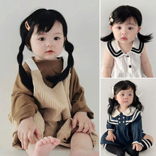 Load image into Gallery viewer, Baby Cute Girl Short Curly Hair Princess Wig Hat Children's Photography Hundred Days Baby Hair Accessories
