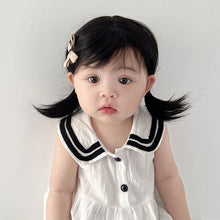 Load image into Gallery viewer, Baby Cute Girl Short Curly Hair Princess Wig Hat Children's Photography Hundred Days Baby Hair Accessories
