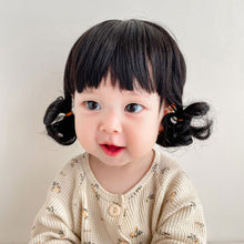 Load image into Gallery viewer, Baby Cute Girl Short Curly Hair Princess Wig Hat Children's Photography Hundred Days Baby Hair Accessories
