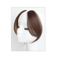 Load image into Gallery viewer, Women's Short Air Bangs Wig Natural Artificial Bangs Mid Split Single Clip Curly Wig Synthetic Hair Bangs Basic Style
