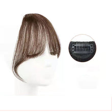 Load image into Gallery viewer, Bangs Wig Piece Lightweight Air Bangs Wig Piece Female Forehead Wig Piece Synthetic Fake Air Bangs Hair Styling Tools
